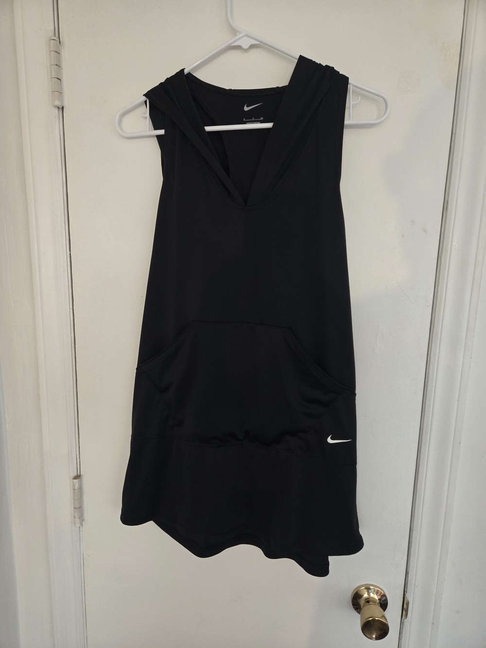 Black Nke Bathing Suit Coverup